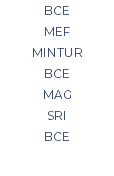 BCE MEF MINTUR BCE MAG SRI BCE
