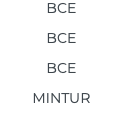 BCE BCE BCE MINTUR 