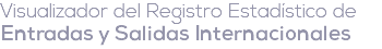 Visualizador del Registro Estadístico de Entradas y Salidas Internacionales