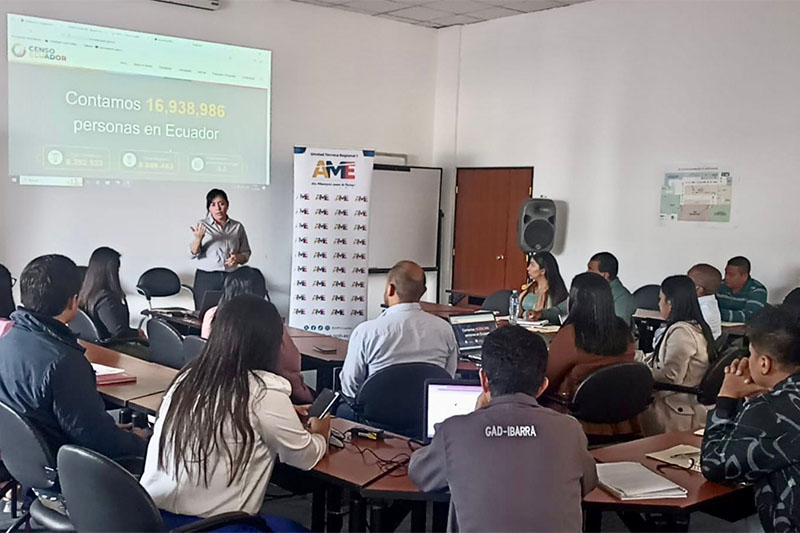 INEC CAPACITARÁ A 221 MUNICIPIOS EN MANEJO DE DATOS CENSALES PARA FORTALECER EL DESARROLLO TERRITORIAL