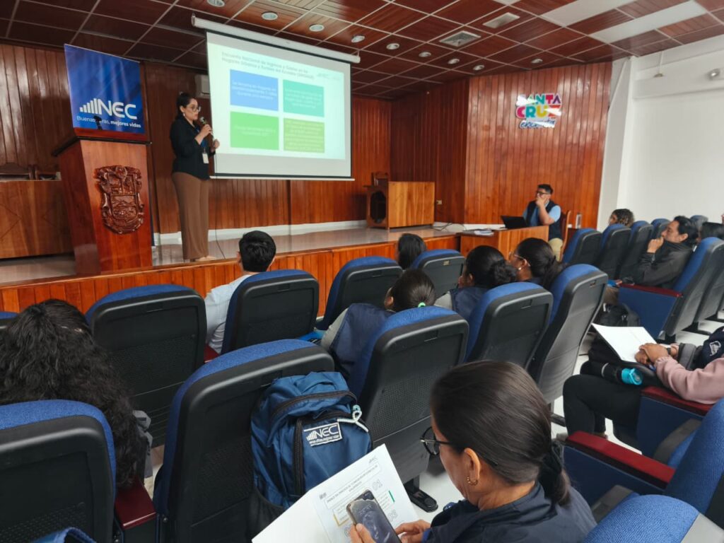 El INEC socializa en Galápagos los avances del Índice de Precios al Consumidor Espacial de Galápagos (IPCEG)