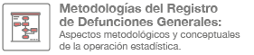 defunciones Metodologia