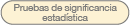 Pruebas de significancia- estadistica